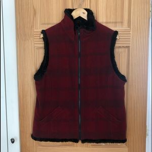 Women’s Woolrich Plaid Vest